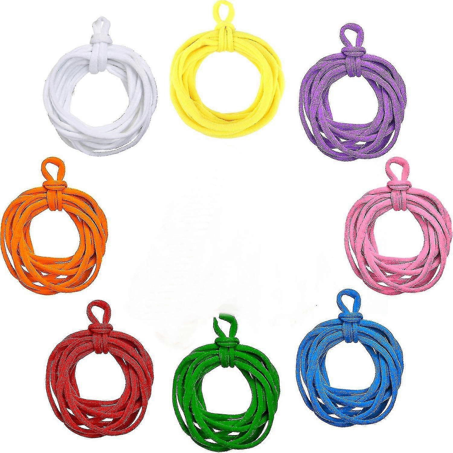 Loom Potholder Loops Colorful Elastic Craft Loops Compatible 10x10in