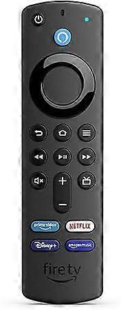 Alexa Voice Remote (3rd Gen) for Fire TV, with TV Control Buttons, Compatible Fire TV Device Required, 2021 Model