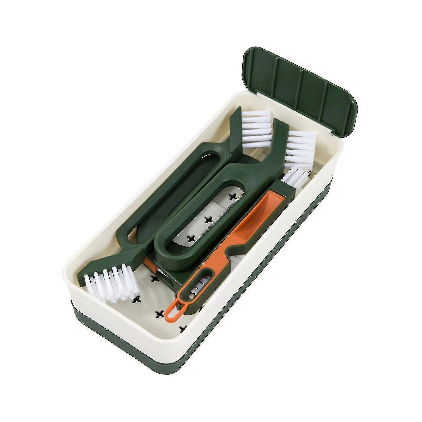 Brush Set Cleaning Brushes For Corner Window Grooves Pp + Wool Pet Multi-functional Bristles Multifunctional Household