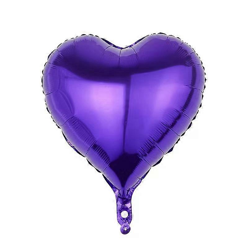 Balão circular coração-dado forma do filme de alumínio do pentagrama de 18 polegadas, forma monocromática do balão da folha de alumínio da placa clara