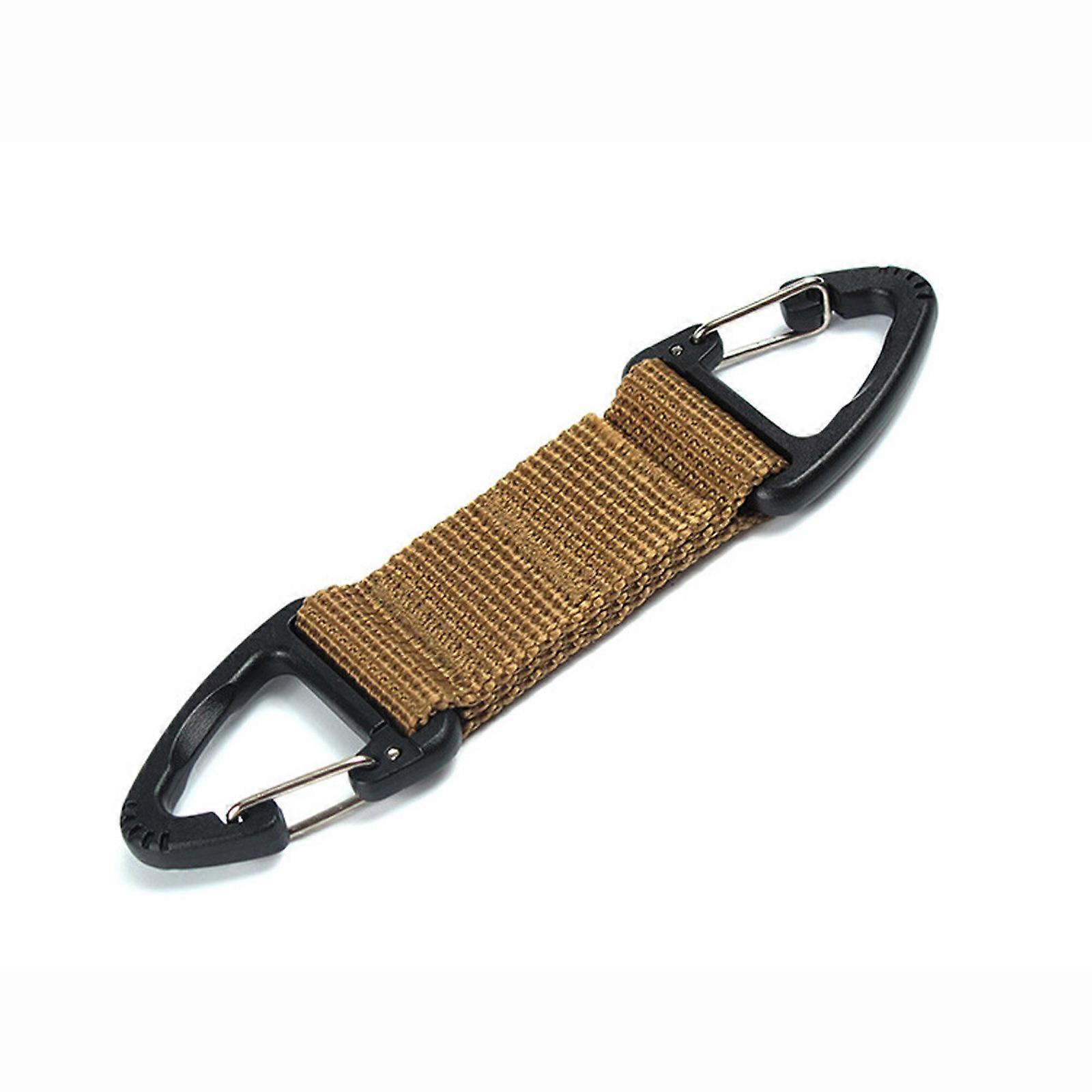 Multipurpose Triangle-Ring Locking Hanging Hook Link Snap Keychain