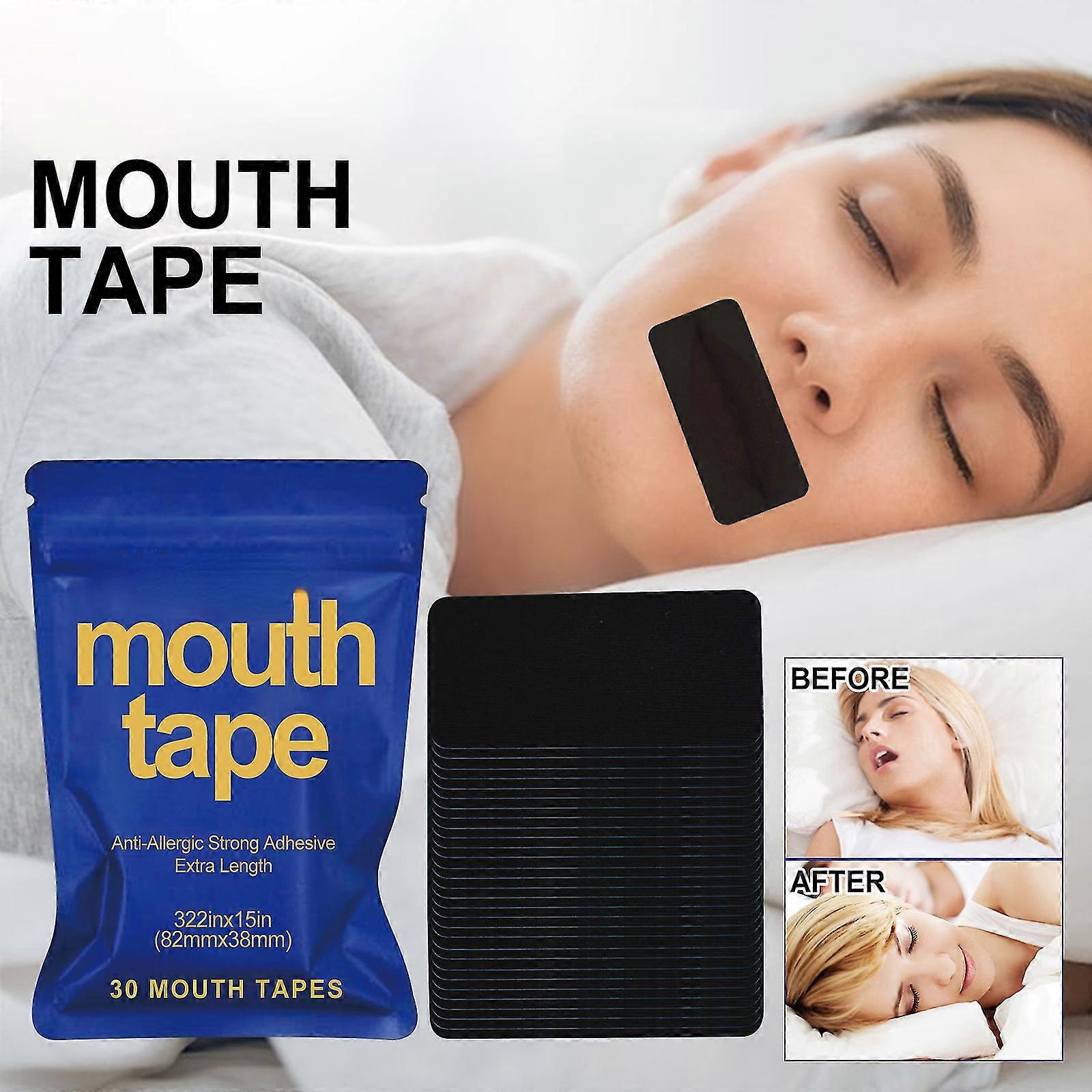 Mouth Tape For Sleeping, Anti-snoring Strips For Improved Nose Breathing And Snore Reduction, Deep Sleep Training Tape