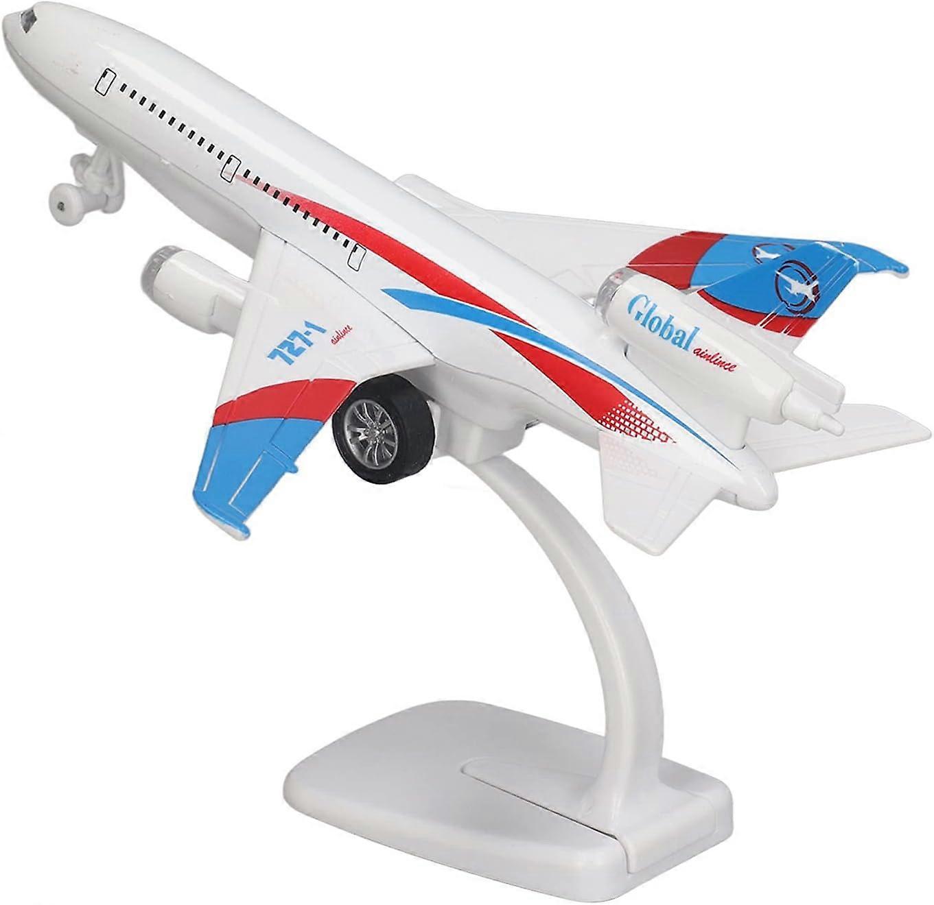 نموذج الطائرة ، ألعاب نموذج الطائرات سبائك تأثيرات الضوء الصوتي البارد للجمع