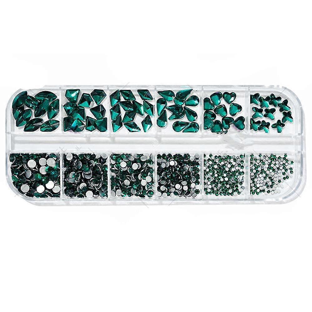 Multi Shapes Glass Flatback Crystal Rhinestones For Craft