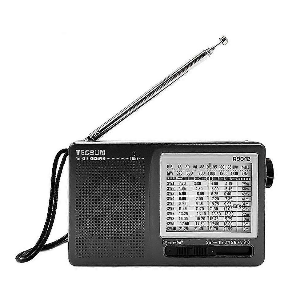 R-9012 Am/fm/sw 12 bandes Radio ondes courtes Récepteur Portable avec An-05 Antenne externe Multibande R