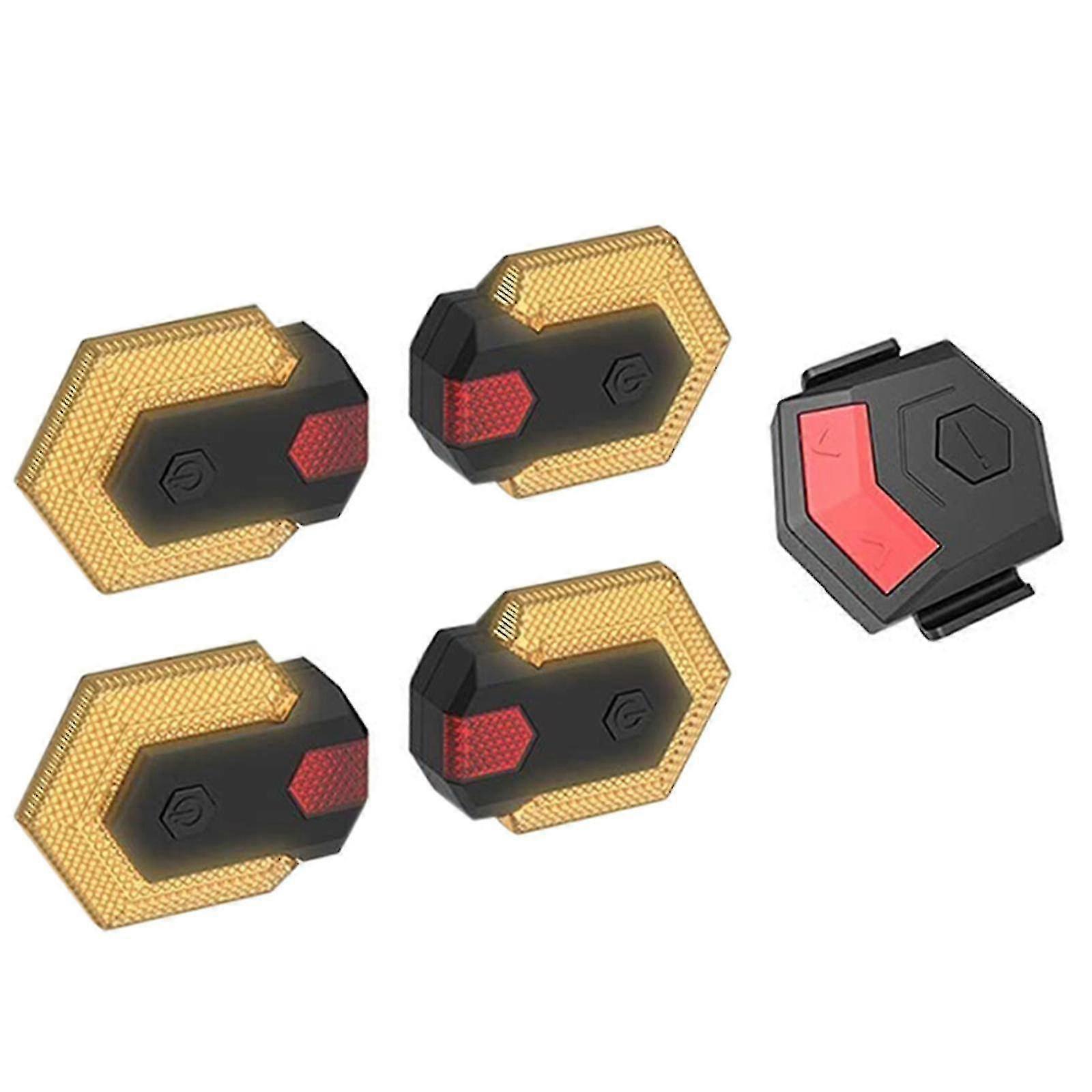 Intelligent Wireless Bike Turn Signal Lights Front And Rear Led Direction Indicator Bicycle