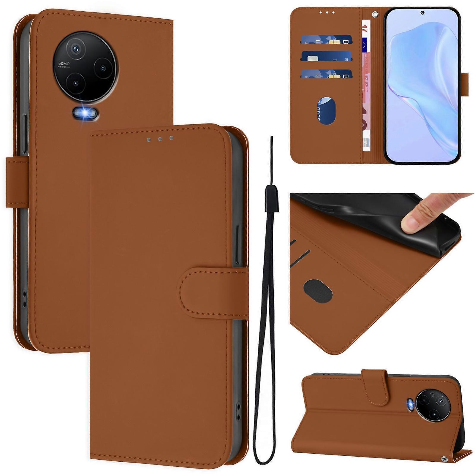 YB-PT01 Lanyard PU Case For Infinix Note 12 2023 4G