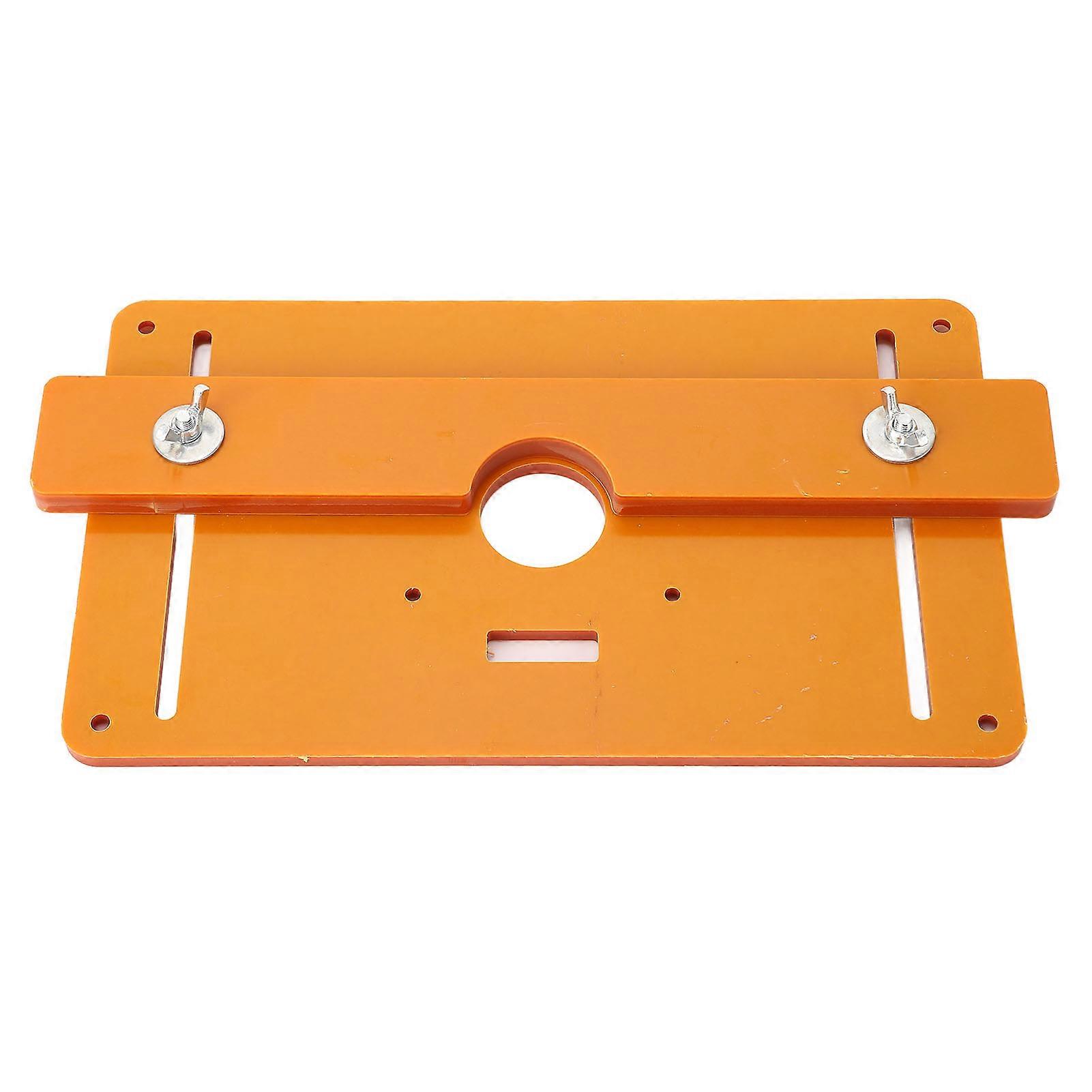 Router Table Plate for Woodworking with Accessories for Trimming and Milling Tools
