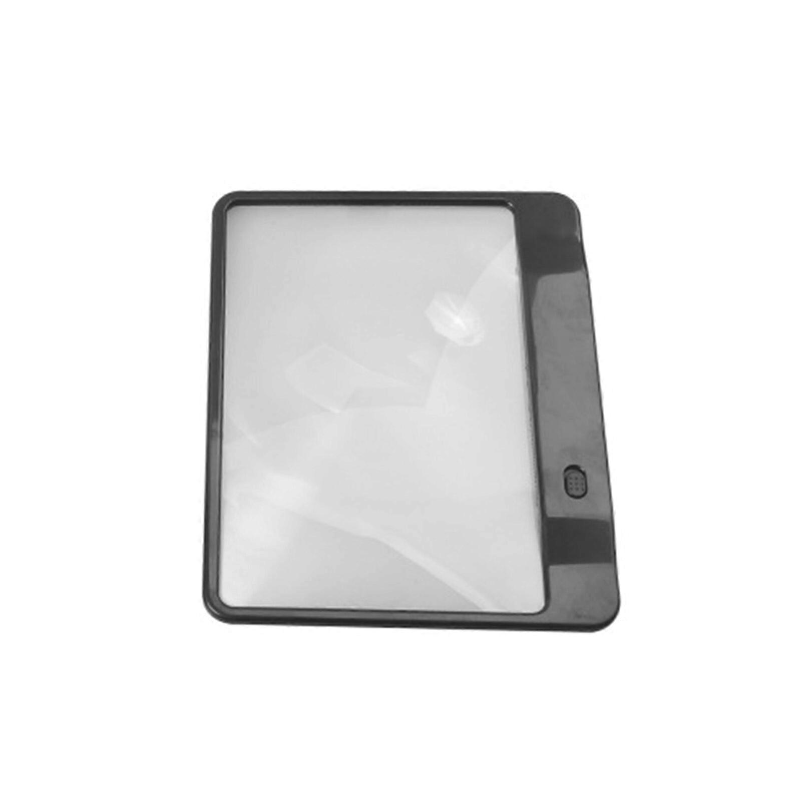 Eye Candy Magnifier Folding Handheld 3x Large Rectangle Lighted Magnifier With Side Bracket For Macular Degeneration Seniors,100% New