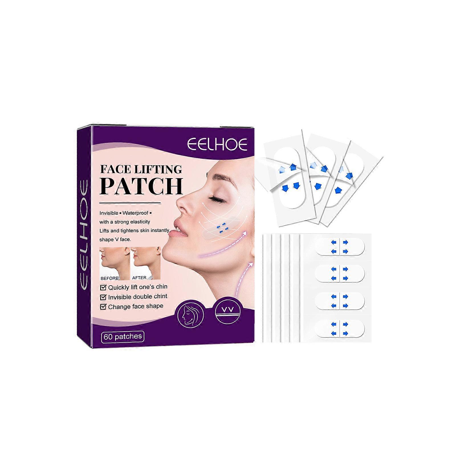 Ansiktslyftande patch ansiktsformning Lyft fast haka V-formad Melon Seed Face Lifting Patch