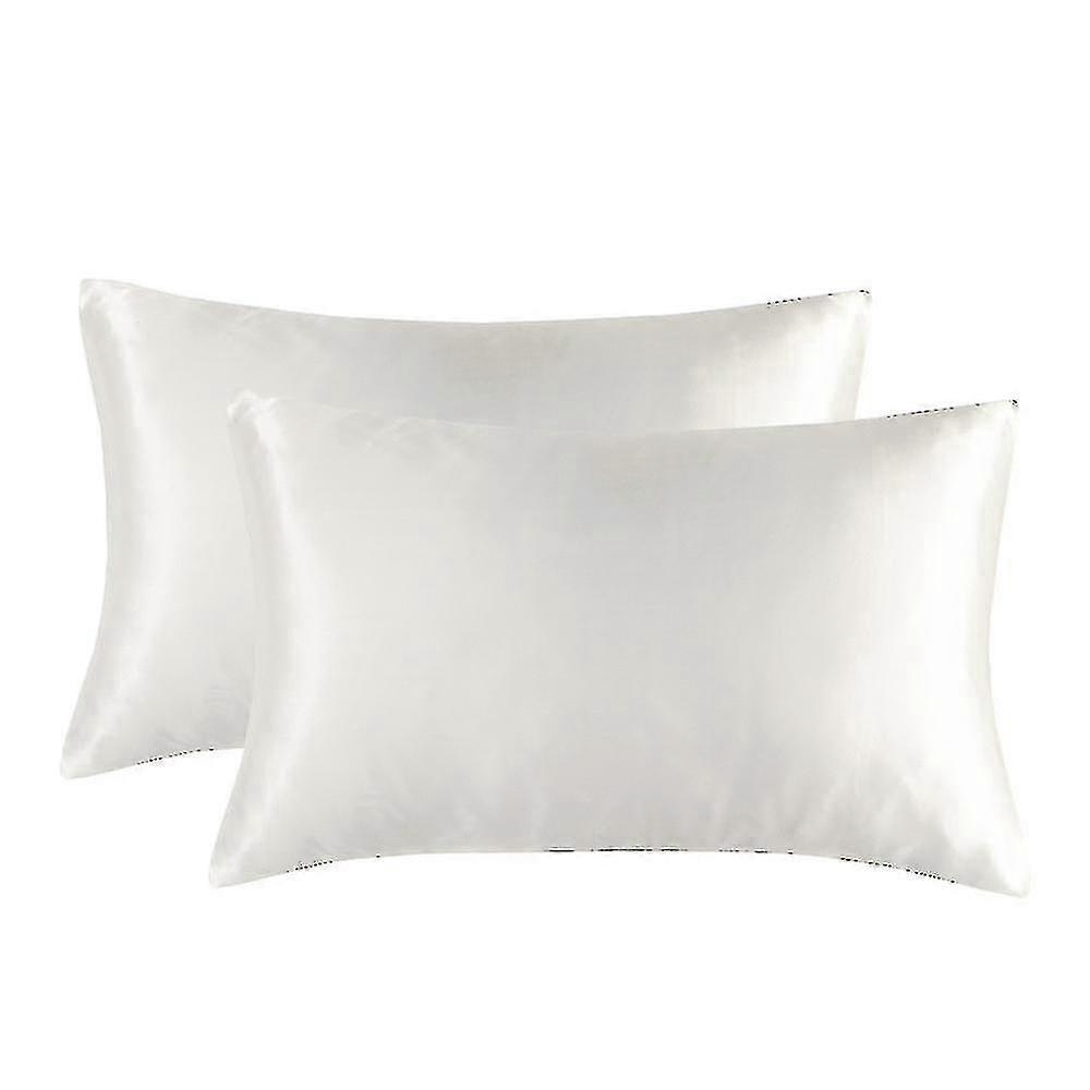 2pcs 100% Mulberry Silk Pillowcase For Hair And Skin Health, 51*76cm