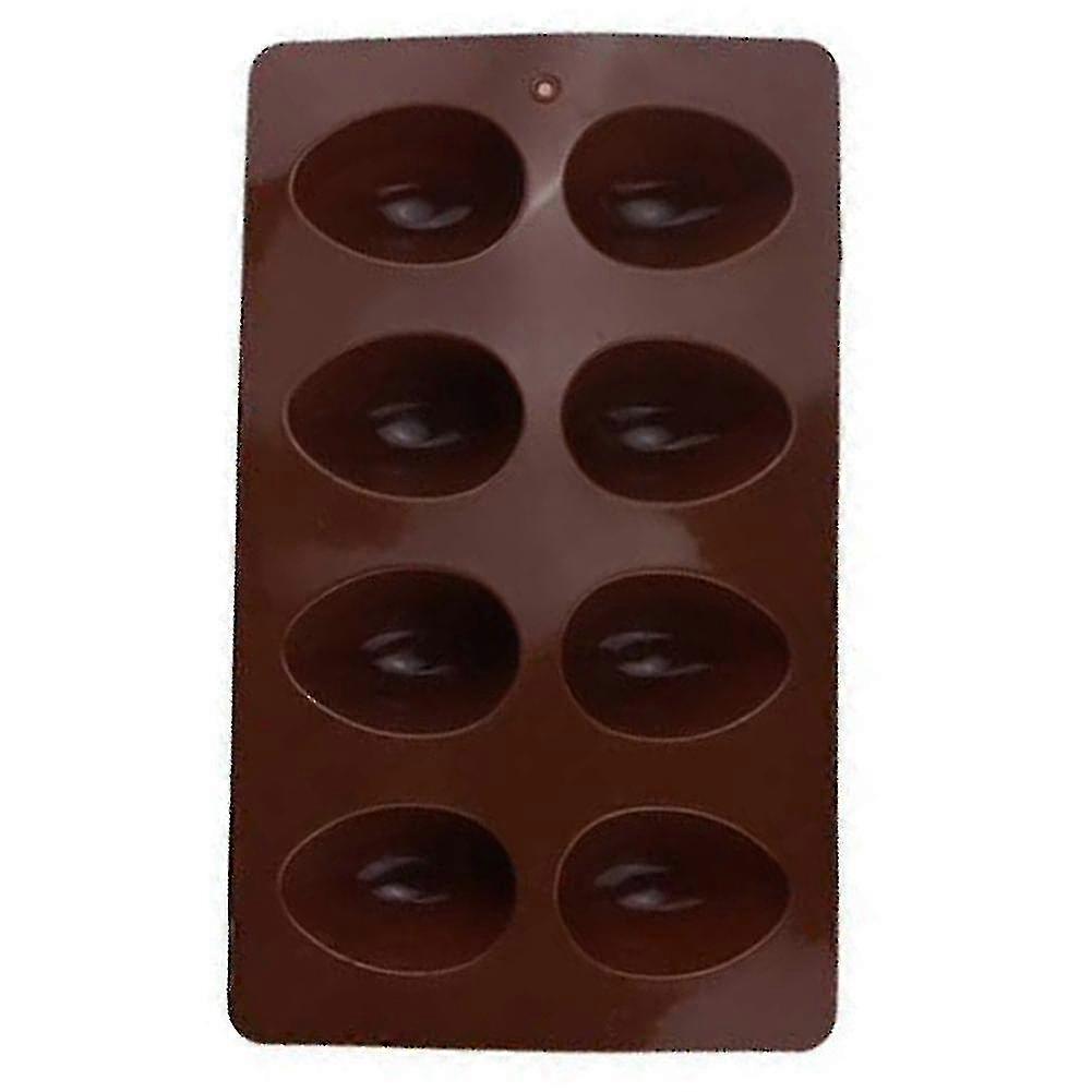 8 Eggs Shaped Easter Eggs Silicone Baking Mold Pastry Chocolate Mold Pudding Ice Tray Mould Easter