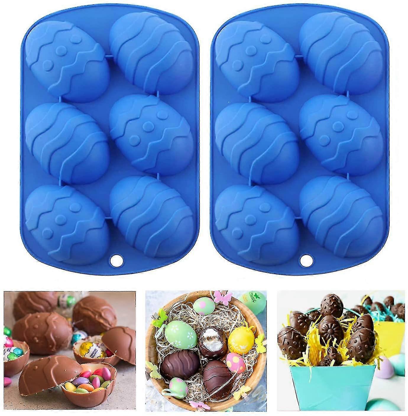 468-cavity Mini Round/chocolate Drop Mold 2 Pcs Easter Egg Molds