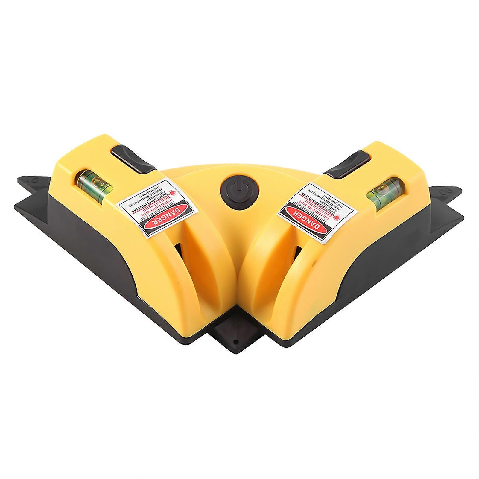 Right Angle 90 Degree Vertical Horizontal Laser Line Projection Level Alignment Layout Tool