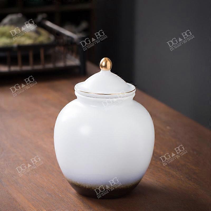 Large Urns for Human Ashes Funeral Ceramics Pet Urns Ash Holder Sealed Cremation Adult Keepsake Loving Memorial Souvenirs Gift Blue