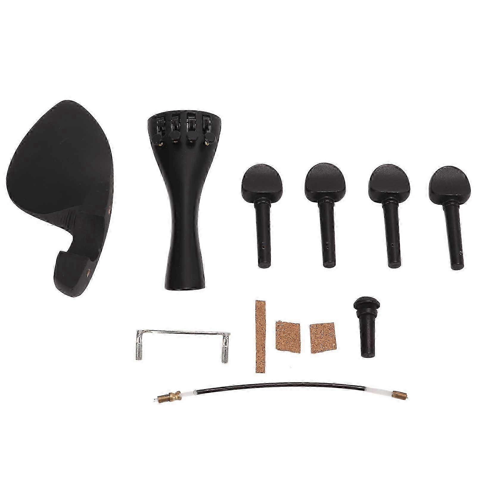 Violin Accessories Kit Replacement Parts for 44 Size Metal and Wooden Instruments