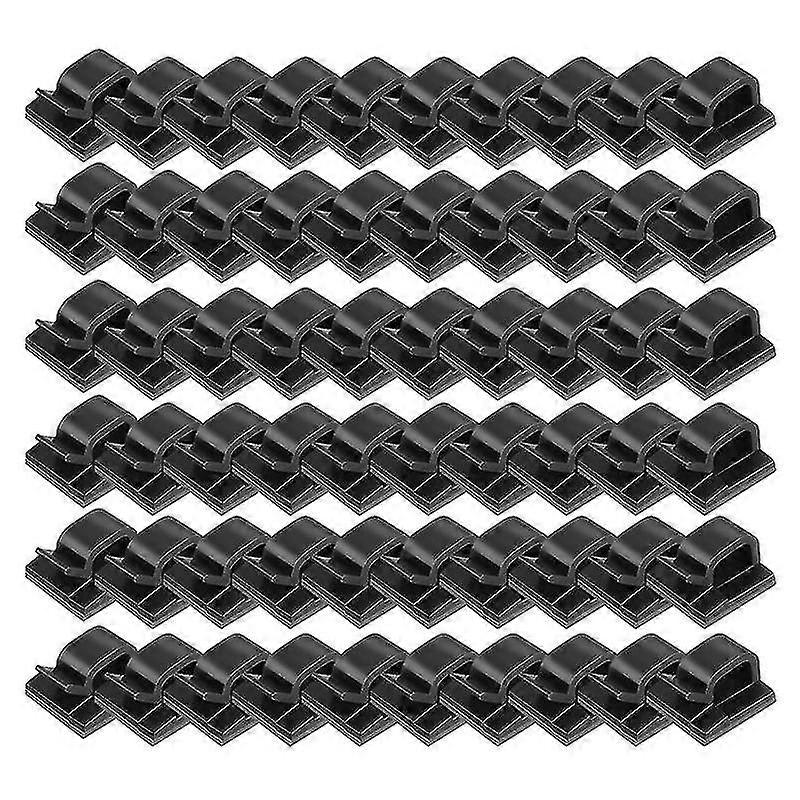 60pcs Außenlichtclips Verbesserte Klebstoff Außenlicht Clips Lichthalter