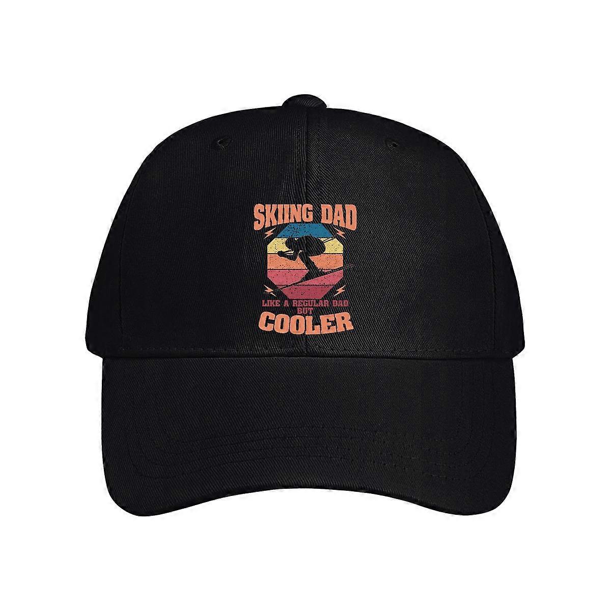 Skiing Dad Like A Regular Dad Baseball Cap
