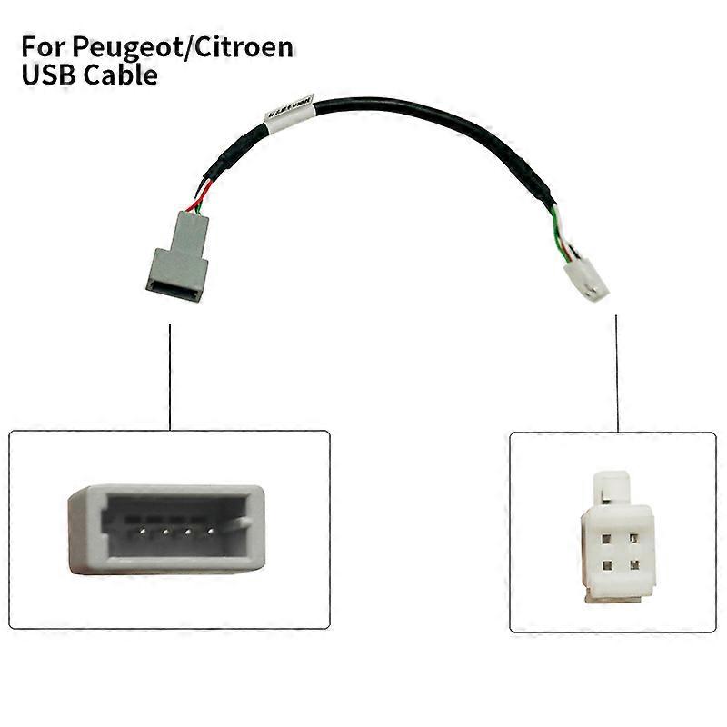 Car Radio Power Cable 20 Pin ISO Adapter Microphone Rear View Camera Output AUX GPS Wifi/4G Version RCA 4pin/6pin USB