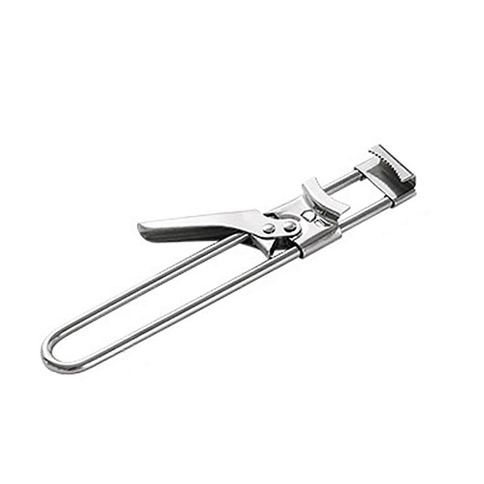 Fles PotOpener Multifunctioneel Bier Verstelbare Rvs Deksel Gripper