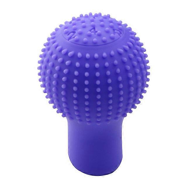 1Pc Car Auto Round Silicone Gear Shift Knob Cover Manual Automatic Non Slip Lever Shifter Knobs Case Protector