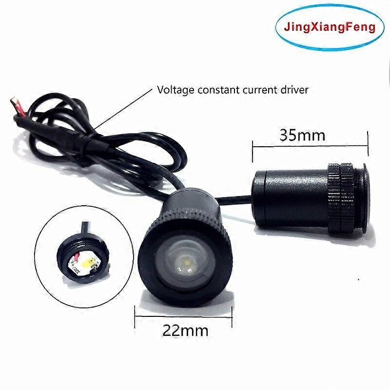 Car Lights Signal Decorative Lamp For Ssangyong Led Ghost Shadow Logo Door Courtesy Styling Real Madrid Rushed universal hd Motor Vehicle Lighting