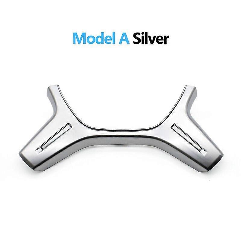 Car Silver Steering Wheel Cover Trim Panel Replacement For Mercedes Benz C E M ML GL GLS G Class W204 W212 W166 W463 A0994640513 Vehicle Steering Whee