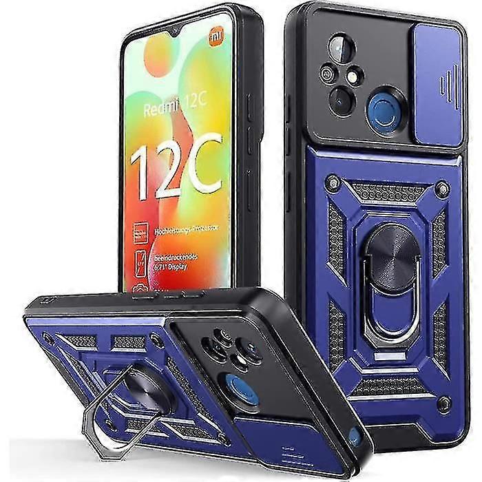 Case For Redmi 12c Shockproof Case - Blue