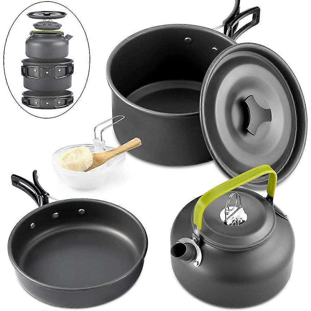 Camping cookware sets, outdoor cookware pots and pans