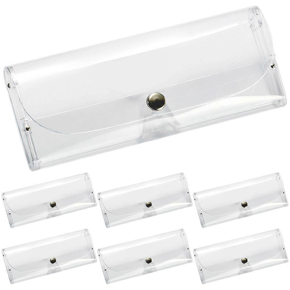 7 stk Hard Shell Briller Case Solbriller Case Travel Portable Eyeglasses Case