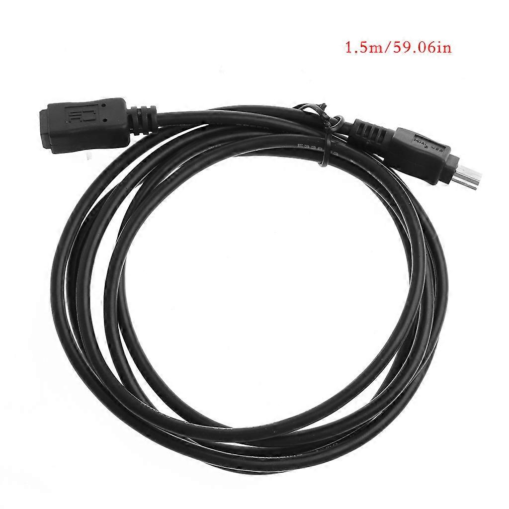 Μίνι αρσενικό USB 2.0 τύπου Β στο θηλυκό καλώδιο προσαρμοστών 1.5m μετατροπέων καλωδίων επέκτασης