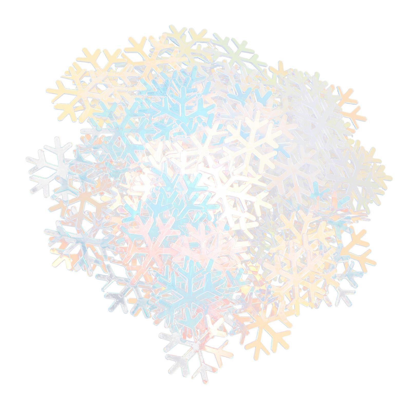 360pcs snøfnugg konfetti julekonfetti juledekor julekonfetti