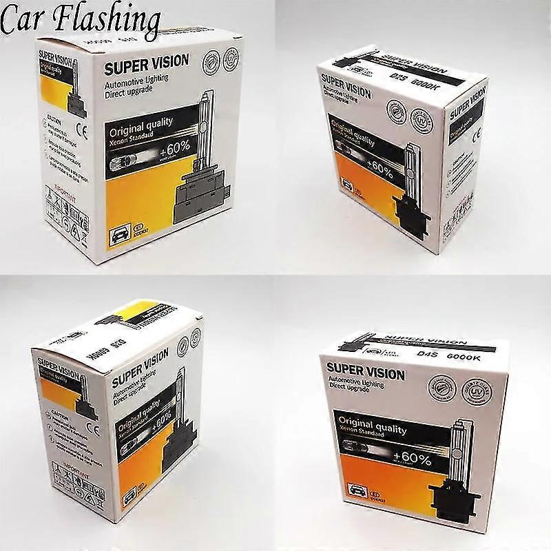 Carro piscando 2 Pcs D1S D1R D2S D2R D3S D3R D4S D4R HID Bulb 4300K 6000K 8000K 10000K HID Xenon Substituição da lâmpada do farol