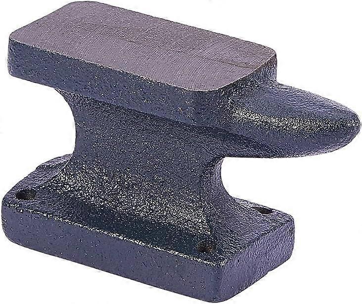 DIY 1 Pack 1.15 Lb. Iron Horn Anvil Bench Block 19 oz for Jewelry Making Black DIY