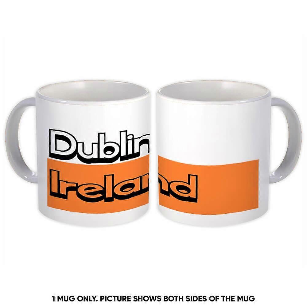Gift Mug: Dublin Ireland Rectangle