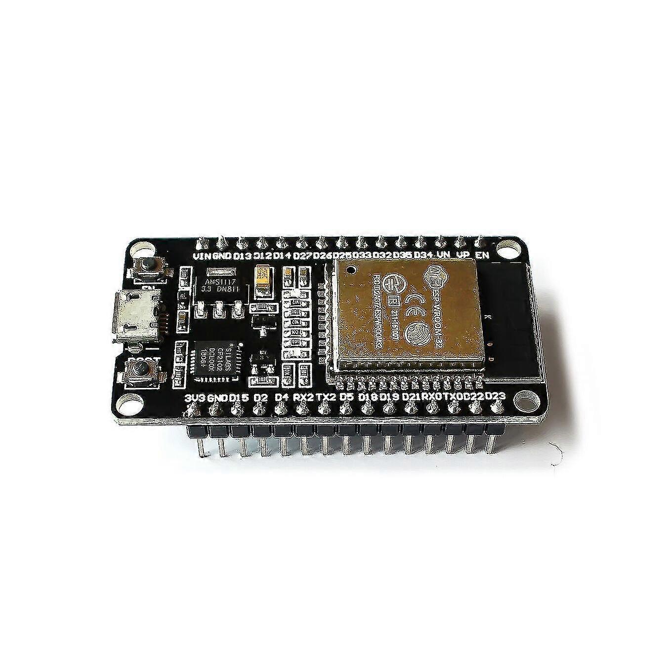 5pcs Officiel Doit Esp32 Carte de développement Wifi + bluetooth Ultra-faible consommation d’énergie Dual Core Esp-32s Esp 32 similaire Esp8266