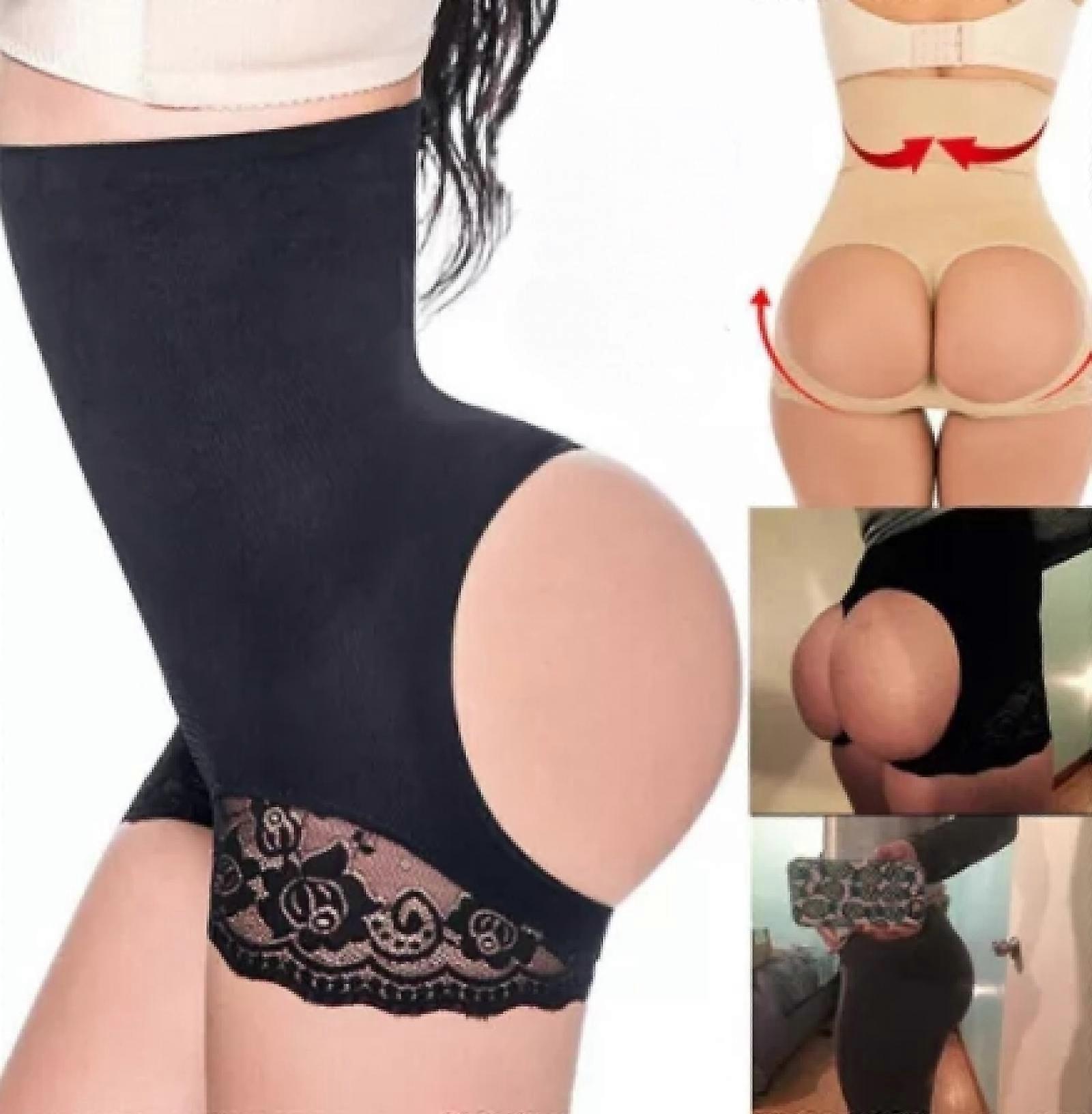 Shapewear to lift buttocks, control buttocks and tighten tummy, seamless high-waisted shapewear pants to slim down, PP to improve buttocks -GSL