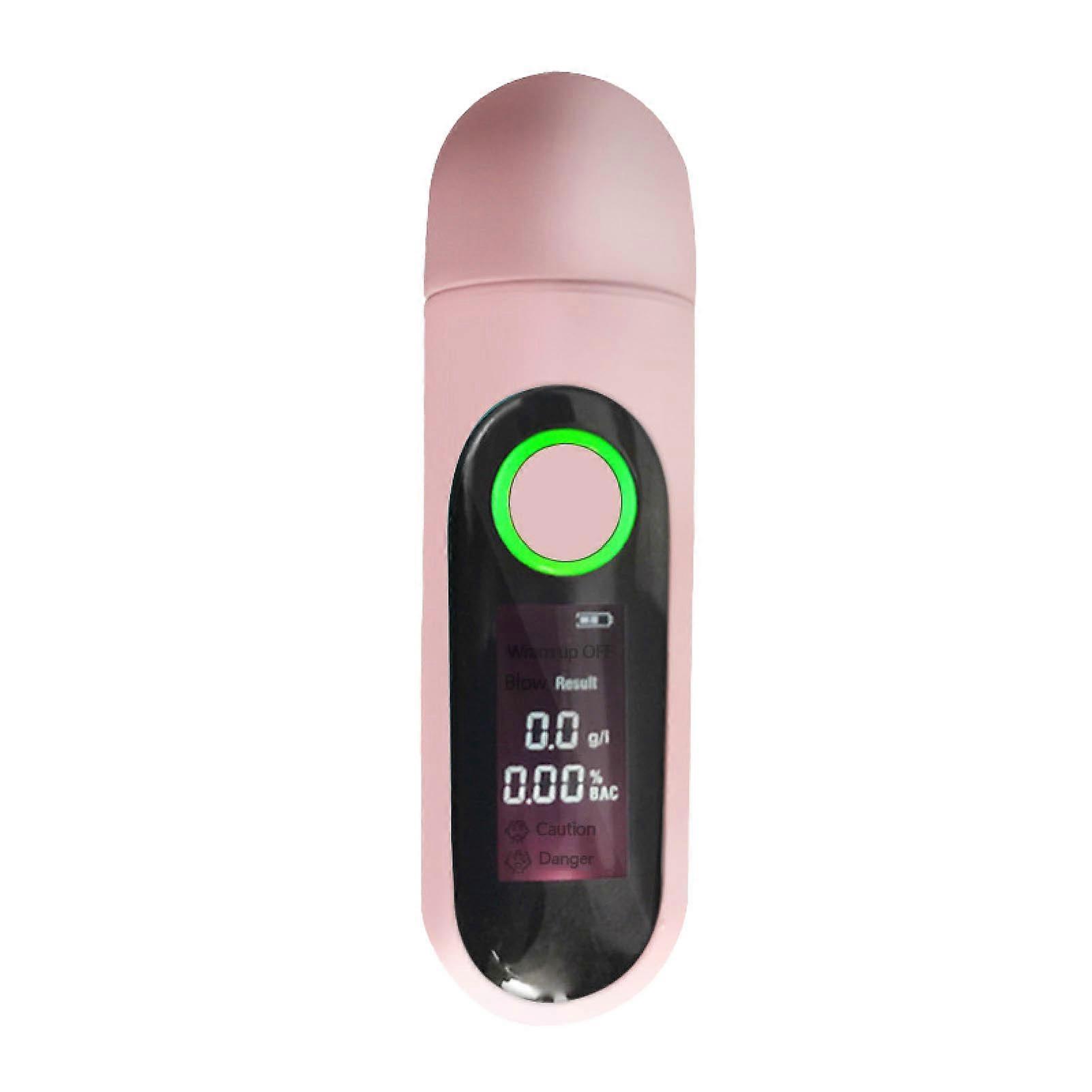 Drunk Driving Detector High Accuracy Warning Reminder Plastic Car Blowing Digital Tester for Home