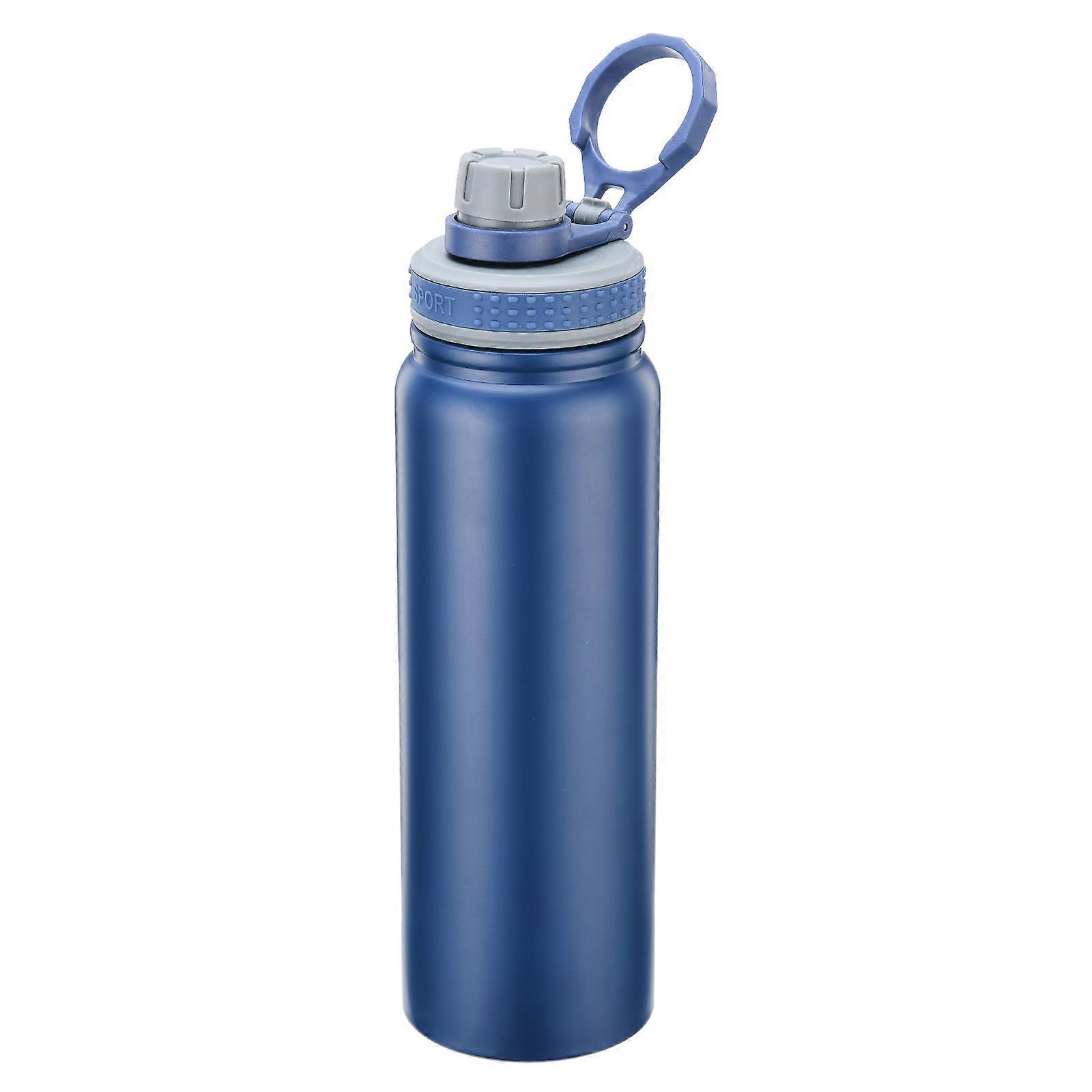 Stainless Steel Vacuum Bottle with Double Layer Insulation and Silicone Seal, 500ml, Multiple Colors