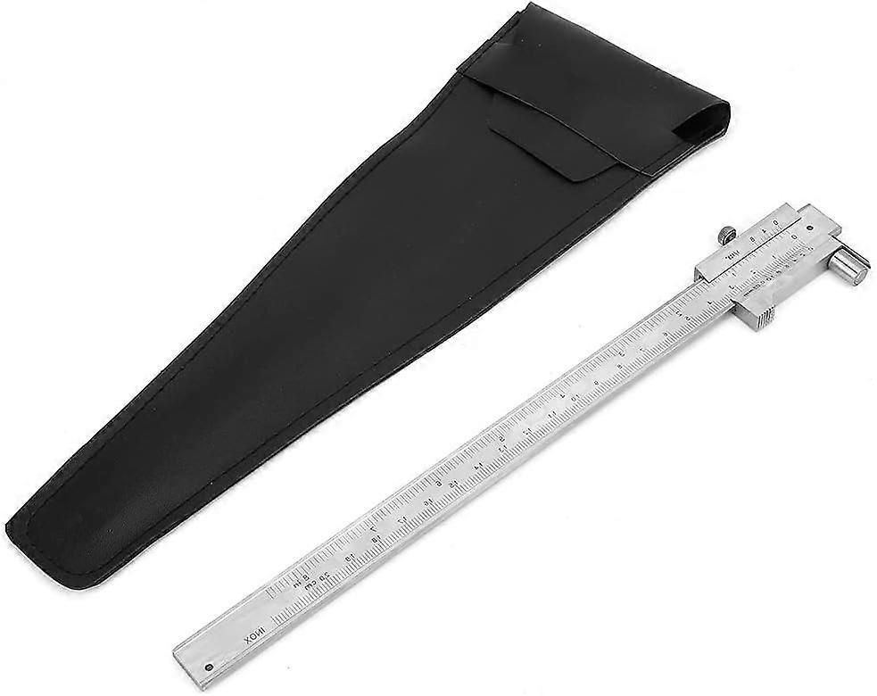 0-200mm Marking Caliper With Parallel Marking Gauge Ruler Carbide Row