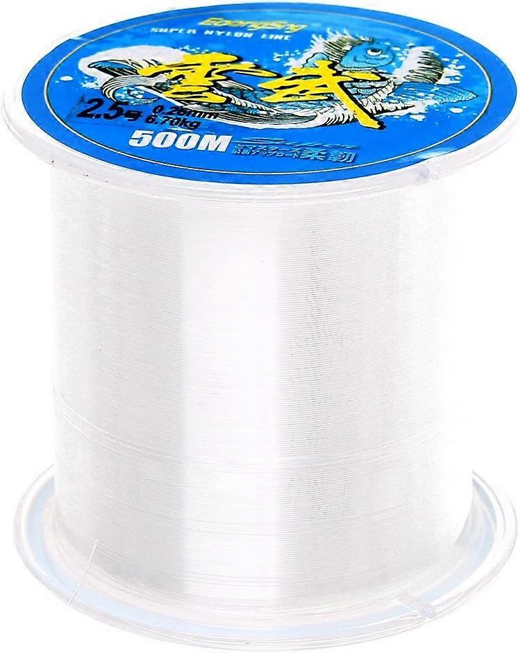 500 متر خط الصيد واضحة، 0.26mm النايلون سلك الصيد، Monofilament خط الصيد سلك واضح