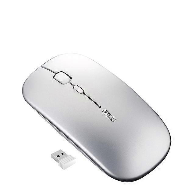 PM1 2.4G Portable Wireless Mouse Silver