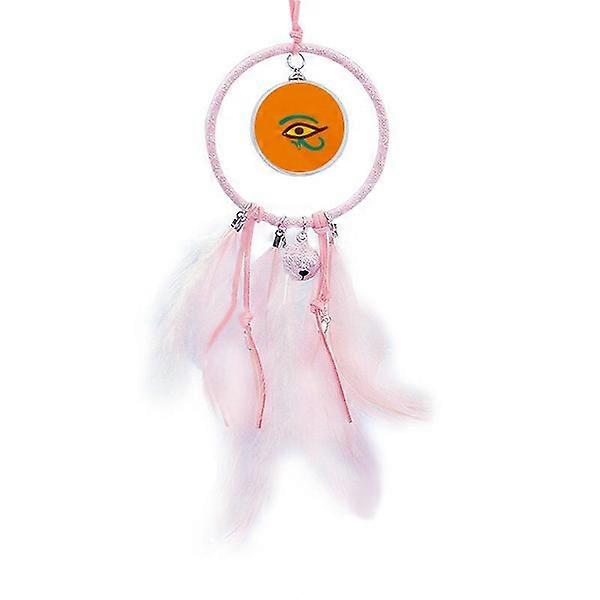 Ancient Egypt  Eye Pattern Dream Catcher Small Bell Bedroom Decor