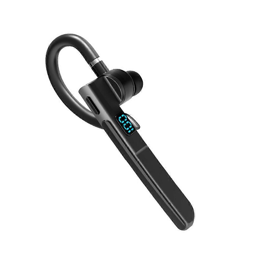 Wireless Headphone with Led Display Ear Hook Earphone Noise Canceling Headset