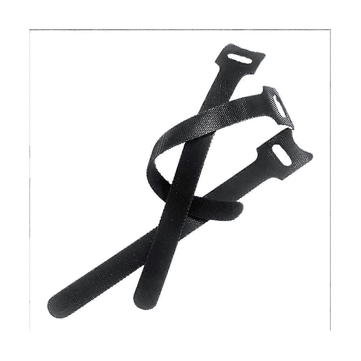 200 Reusable Fastening Cable Straps Cable Straps, Adjustable Hooks And Loop Straps Nylon For Bindin