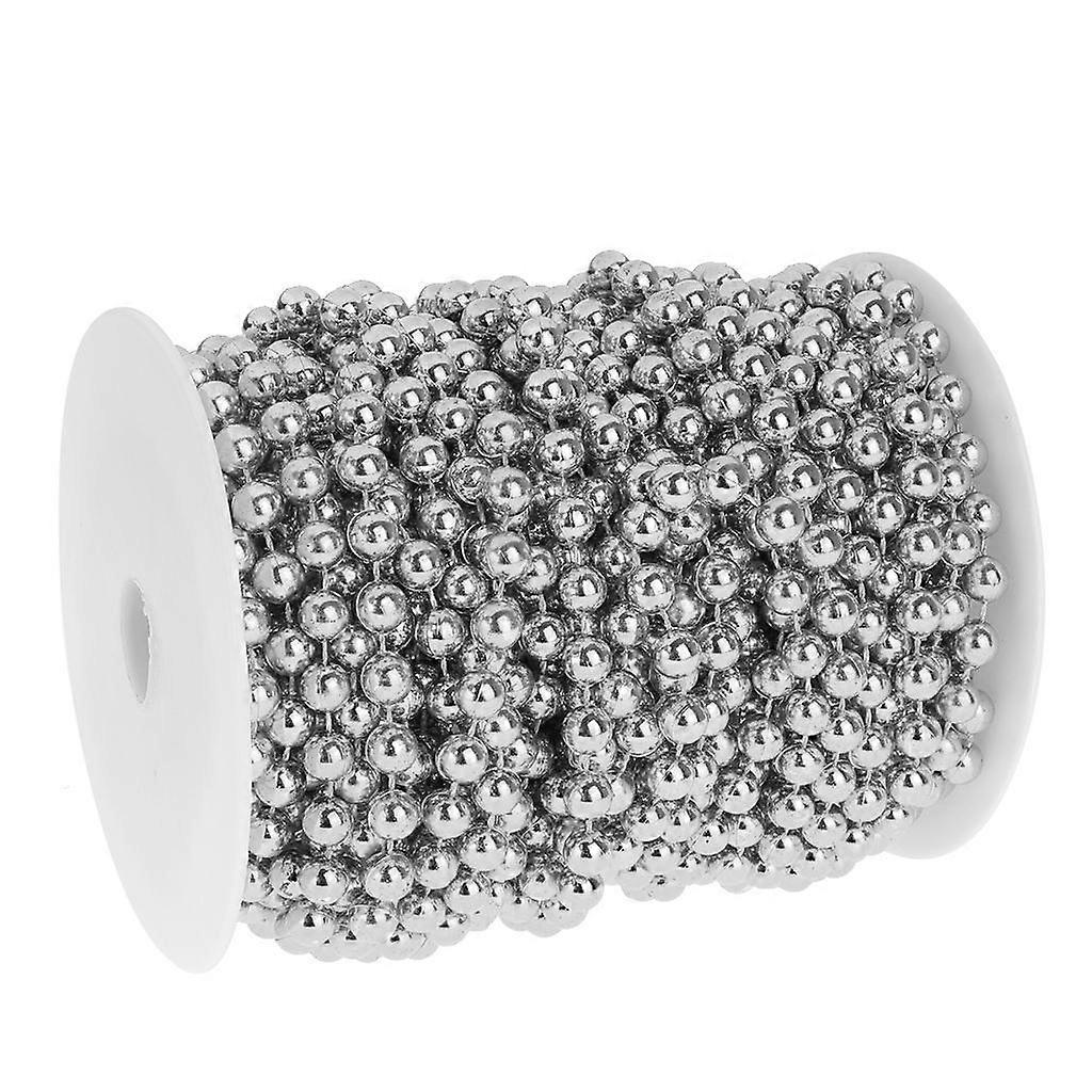8mm Artificial Pearls Strands String Garland Spool Beads Wedding 20m White