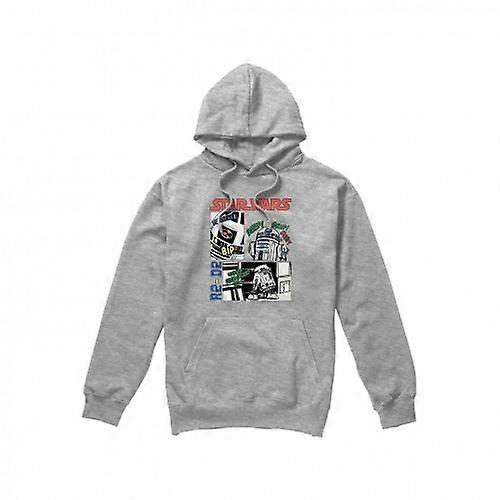 Star Wars Herren Beep Boop R2-D2 Kapuzenpullover