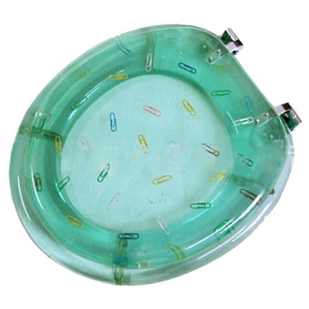 klipp harpiks ingen langsom nedstigning toalett sete