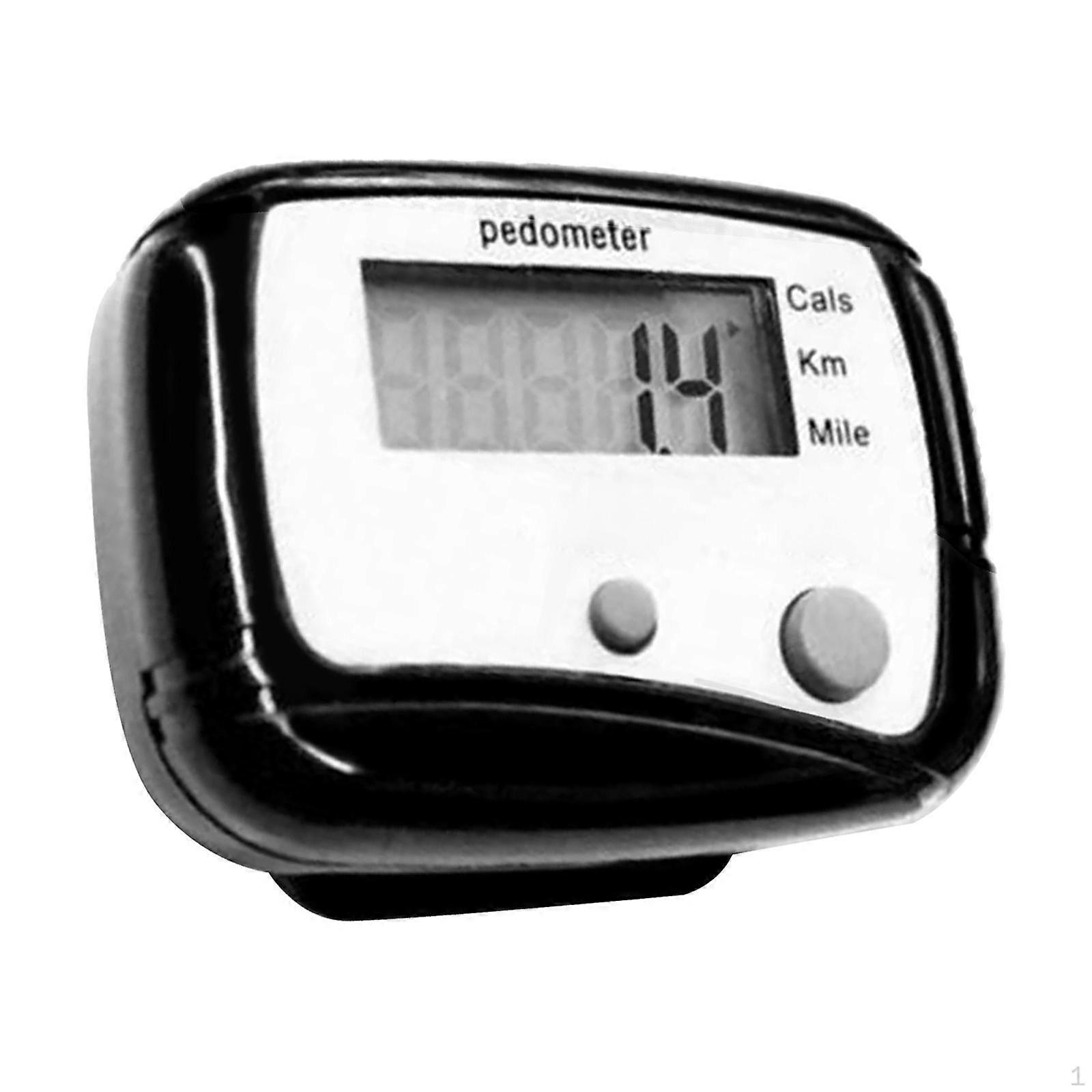 Pedometer for Walking Counters Clip on Calorie Distance Counting Walk Motion Portable Step Men