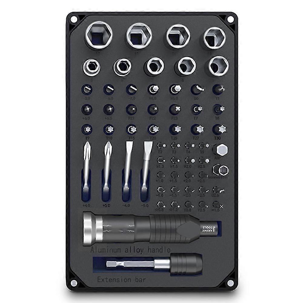 Repair Tool Kit For e 60 In 1 Precision Screwdriver Set And Magnetic Bit Holder For The Maintenance Of Furniture, Iphone, Android Phones, Tablets